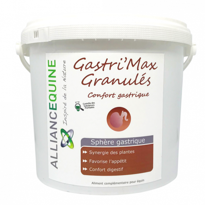 Gastri Max Granulés 3kg - Solution gastrique pour cheval
